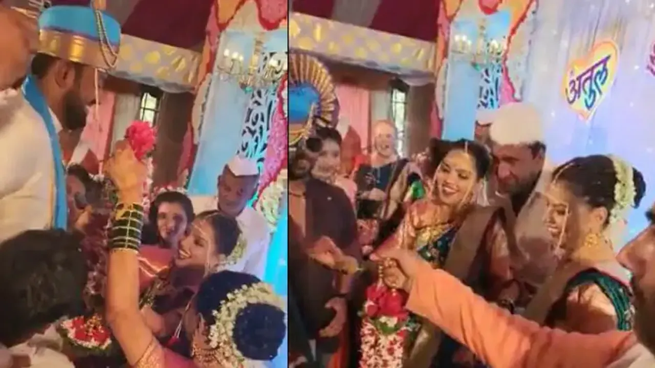 Twin sisters marry same man, groom booked for bigamy after video goes viral