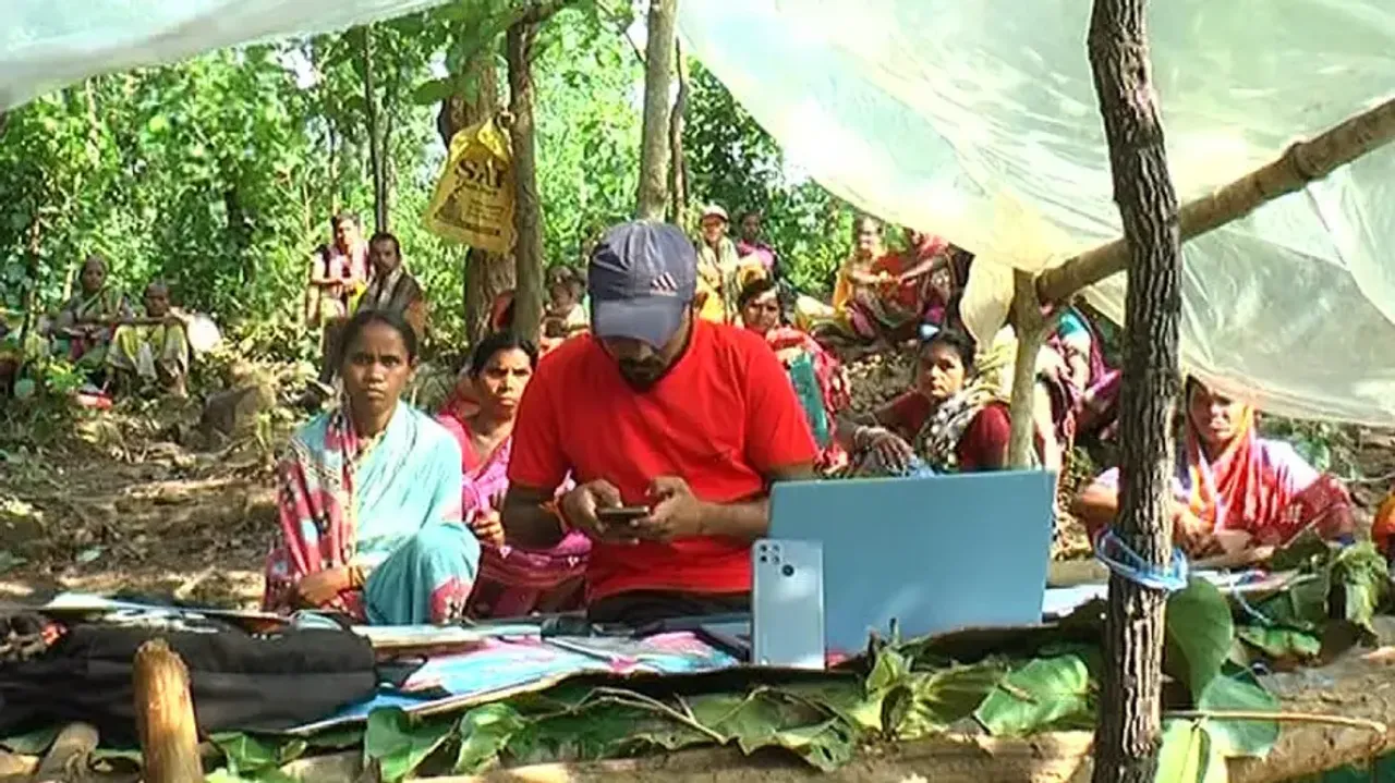 A Jana Seva Kendra Running In Jungle