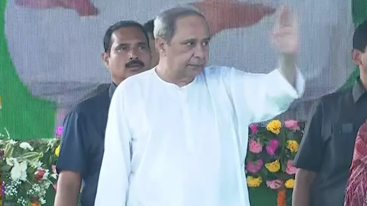 CM Naveen Patnaik At Padampur