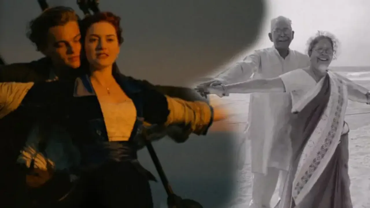 Dada and Dadi recreate Titanic pose, serve couple goals; watch