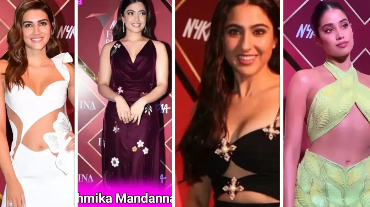 Kriti Sanon, Rashmika Mandanna, Sara Ali Khan, Janhvi Kapoor