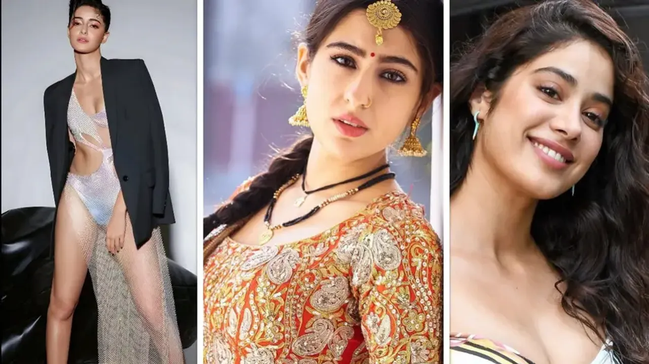 Ananya Panday, Sara Ali Khan, Janhvi Kapoor