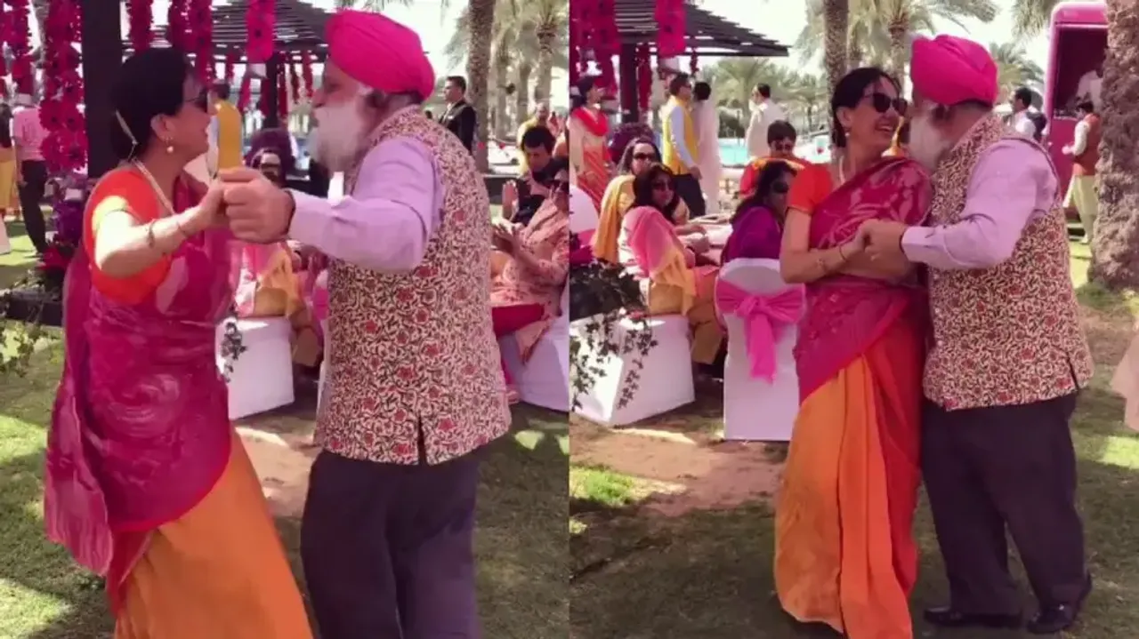 Elderly Couples Adorable dace moves