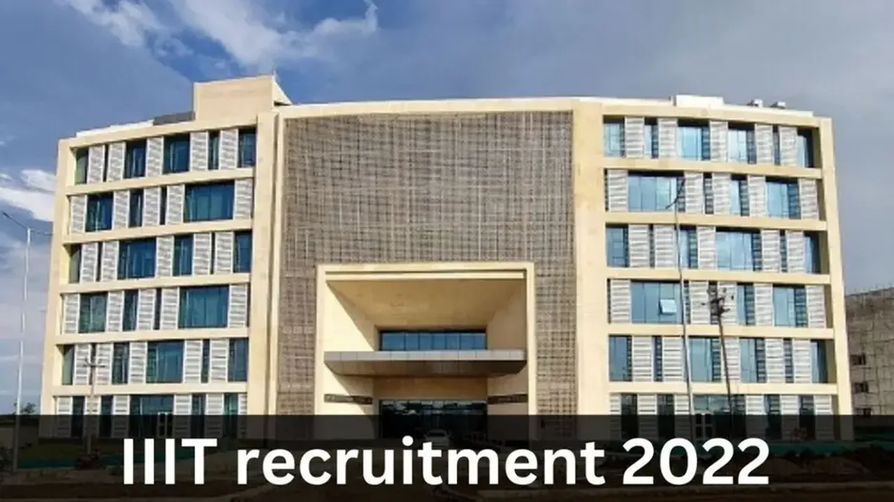 IIIT recruitment 2022