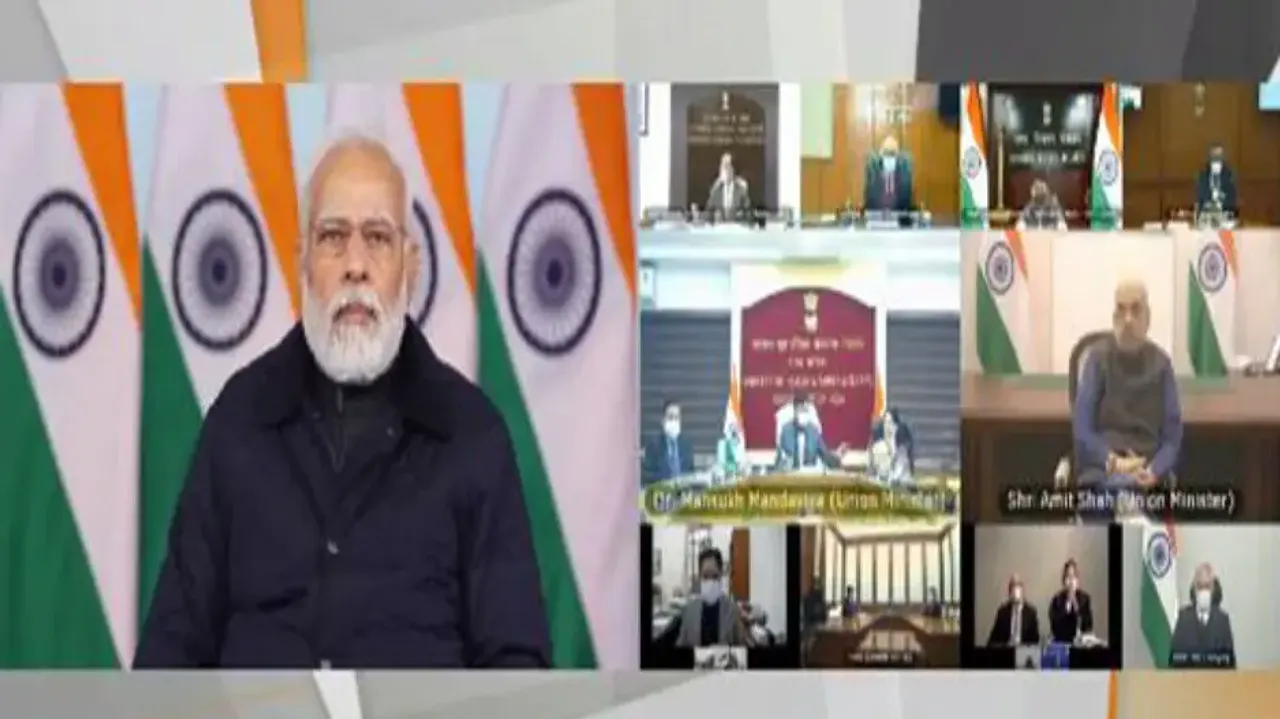 PM Modi reviews Covid-related situation in country at high-level meeting