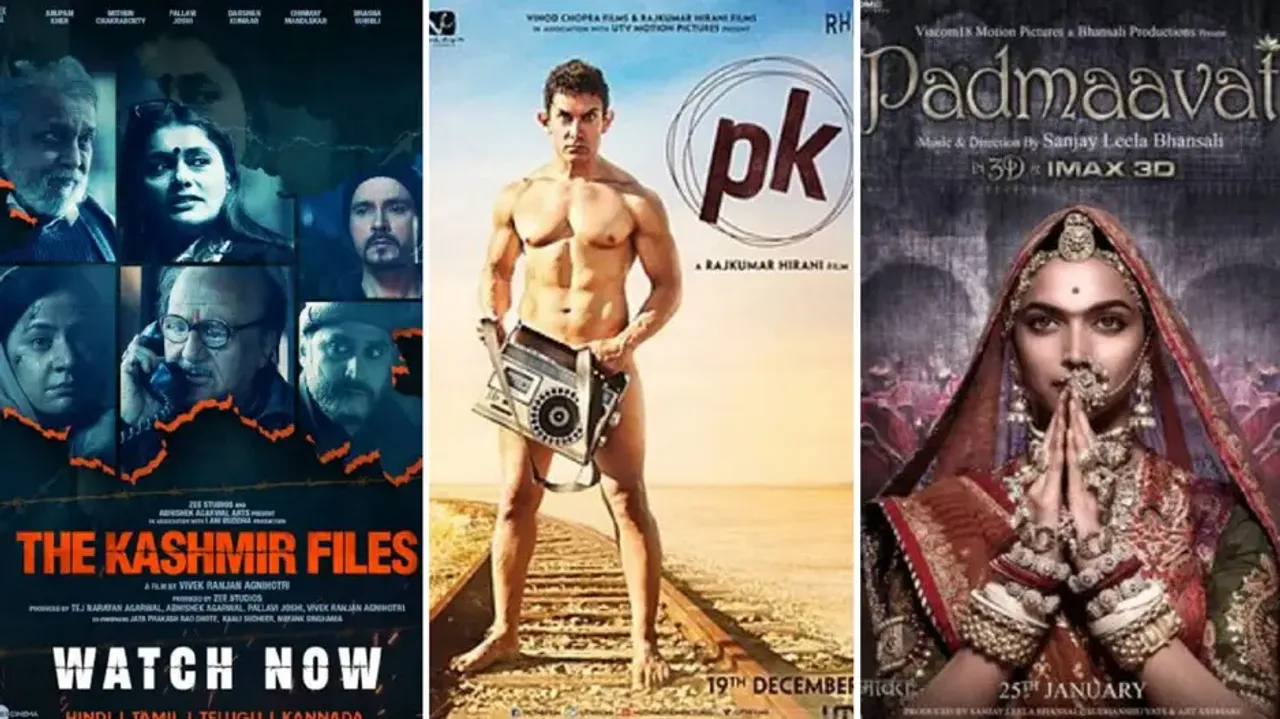 The Kashmir Files, PK and Padmaavat