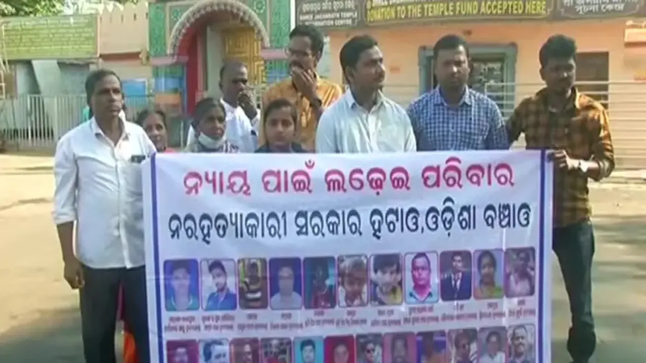 Deprived of justice, 30 Odisha families hold unique protest in Puri