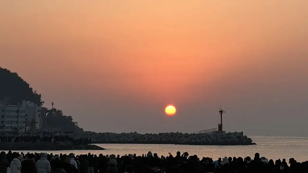 First Sunrise Of New Year 2023