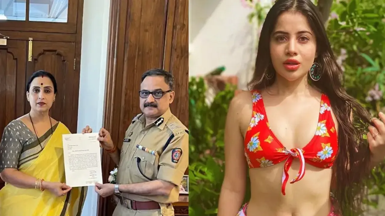 Police complaint against Urfi Javed; actress lashes out at Chitra Wagh