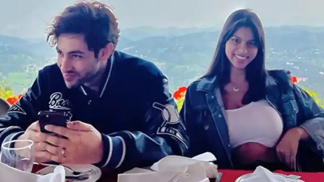 Agastya Nanda and Suhana Khan