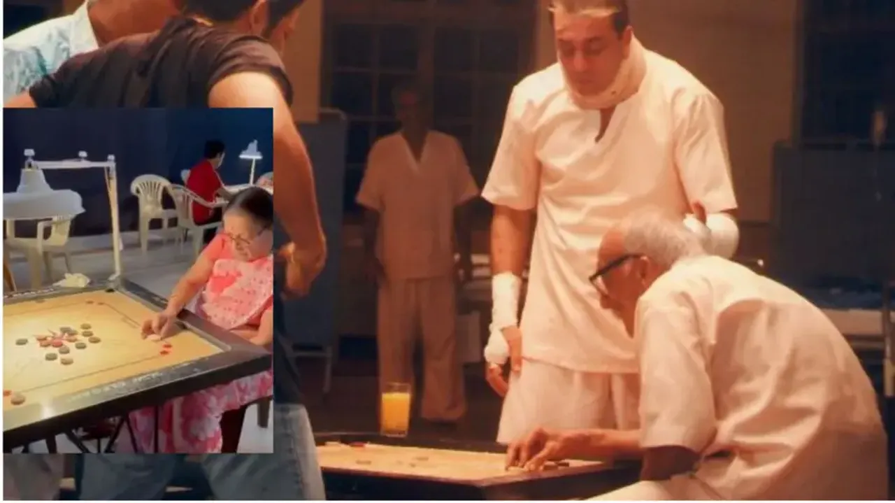 83-year-old granny reminds netizens of Munna Bhai MBBS carrom scene with her shots, watch