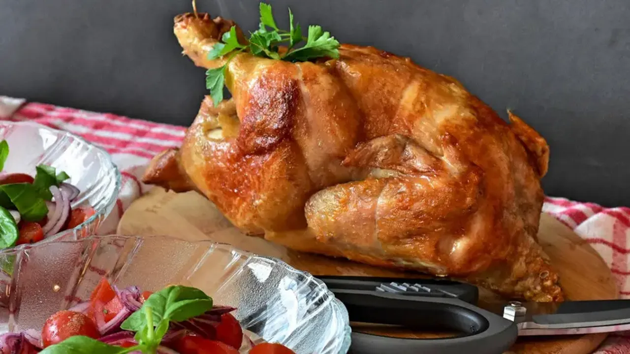 Cooking chicken before cooking