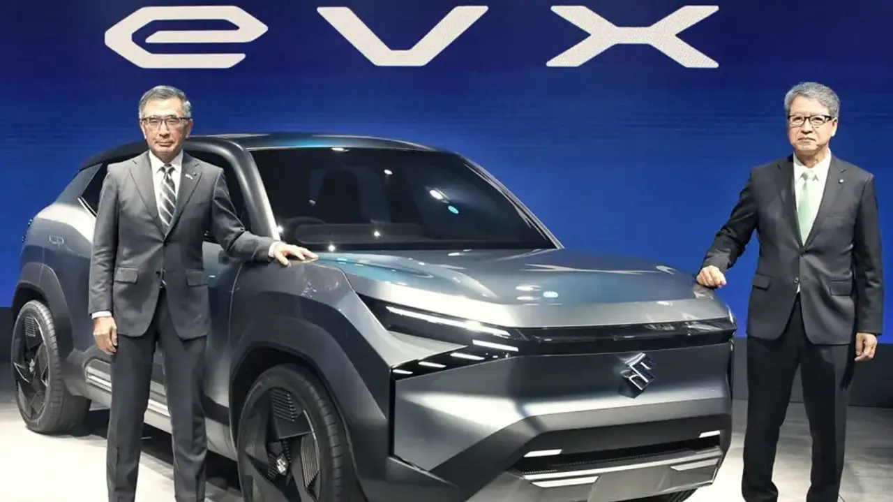 Auto Expo 2023 begins, Maruti Suzuki launches concept electric SUV eVX