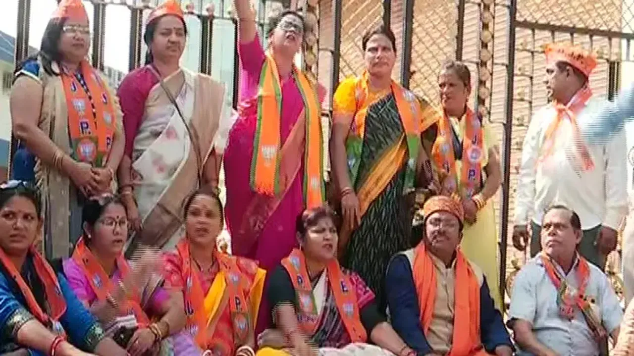 Woman cricketer’s death: BJP stages protest outside OCA office seeking impartial probe