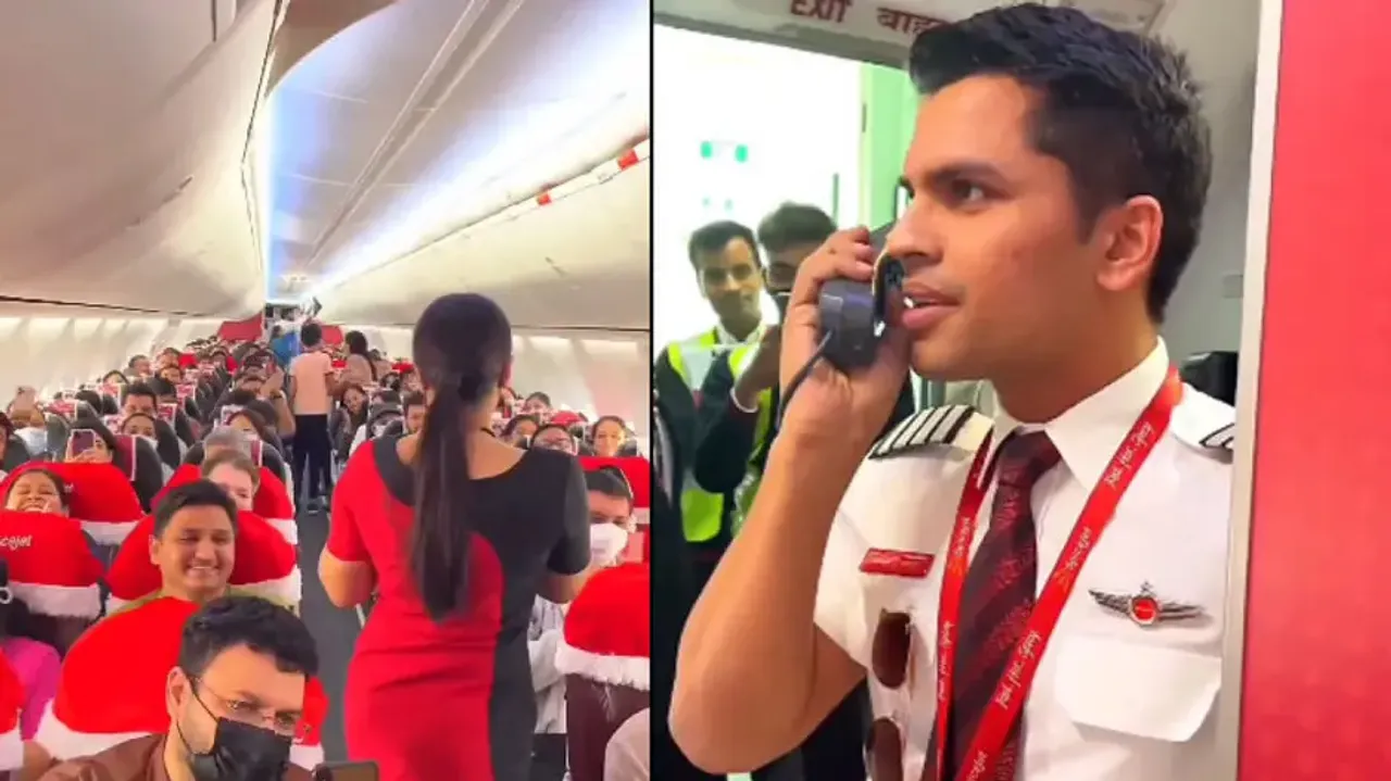 Poetic Pilot’s ‘Shayarana Andaz’ on SpiceJet flight is winning hearts, watch