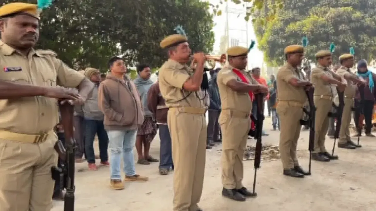 BSF Jawan Sashanka Sekhar Nath’s last rites performed with full state honours in Odisha
