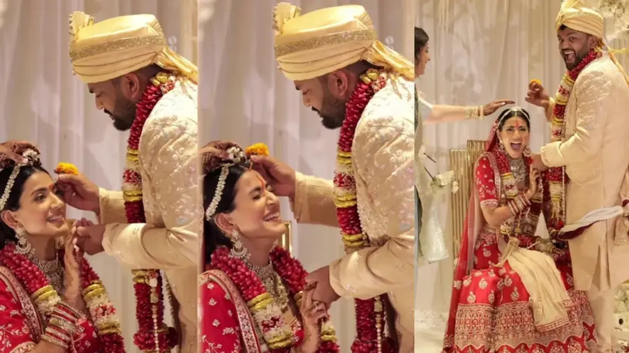 Groom terribly misses putting sindoor on bride’s forehead