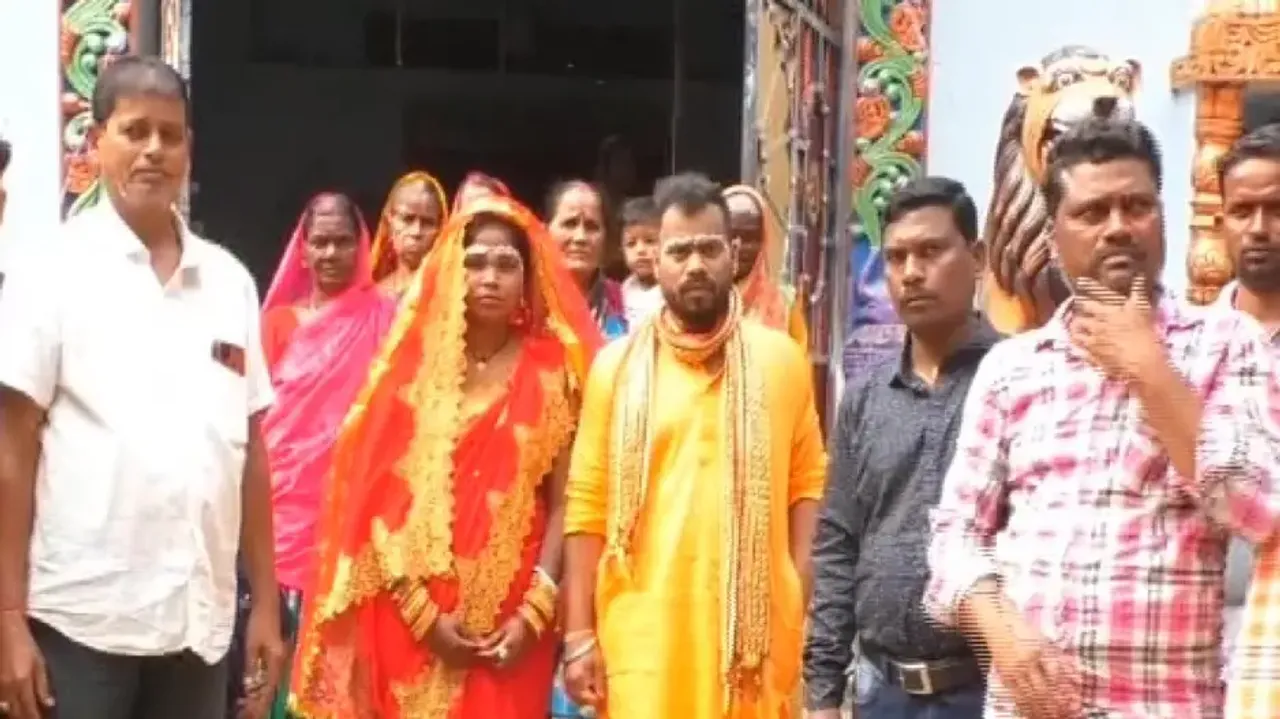 Woman solemnizes widowed daughter-in-law’s marriage with her younger son
