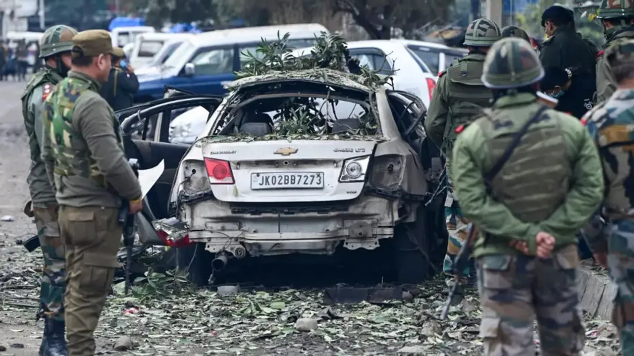 NIA team visits blasts site in J&K's Jammu 