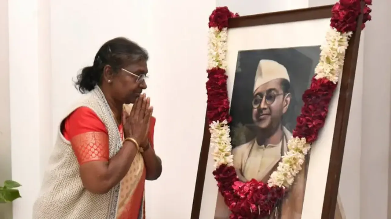 Parakram Diwas 2023: Prez Murmu, PM Modi lead nation in paying tribute to Netaji Subhas Bose
