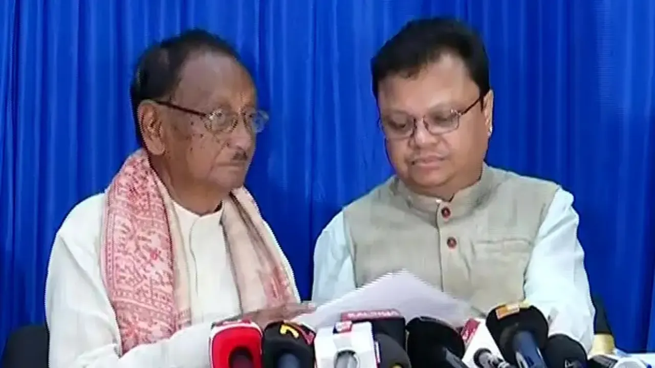 Ex-Odisha CM Giridhar Gamang, son quit BJP  