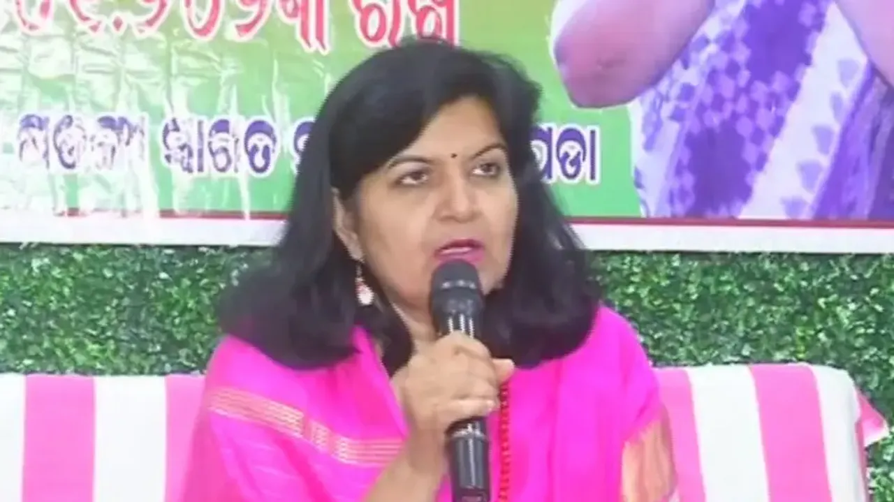 BJP's Aparajita Sarangi lambasts Odisha Govt during Kendrapara visit 