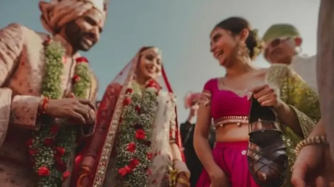 Groom and Bride sisters' bickering during 'Joota Chupai' ritual goes viral