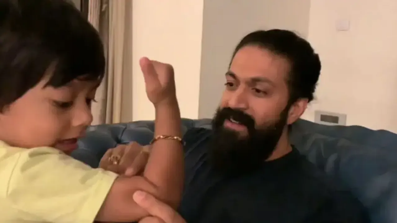 Rocky Bhai 2.0! Yash’s son Yatharv steals the show, fans go gaga