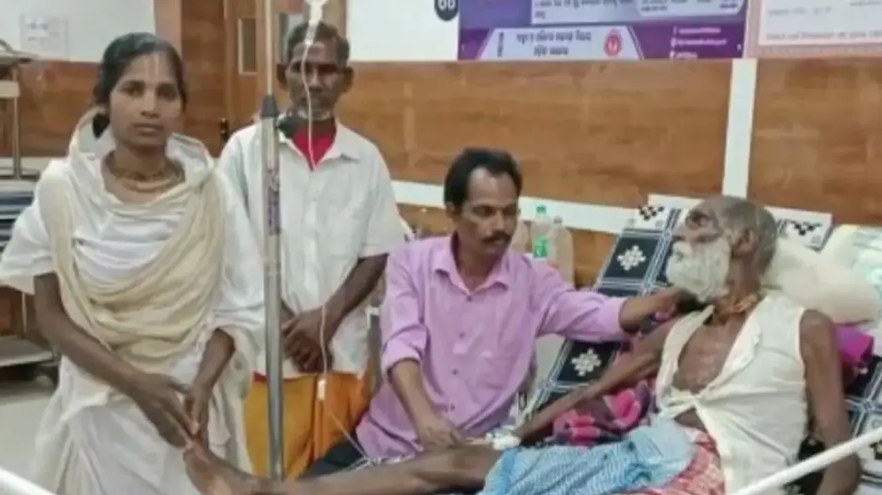 Emotions run high at Puri hospital as man reunites with father after 42 years