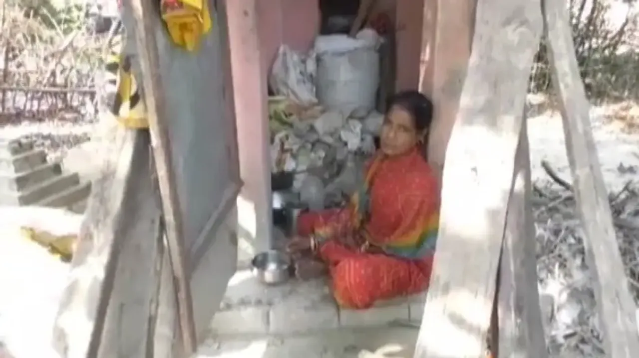Life in loo! Odisha woman living in toilet for years, politics over pucca house delivers her no joy