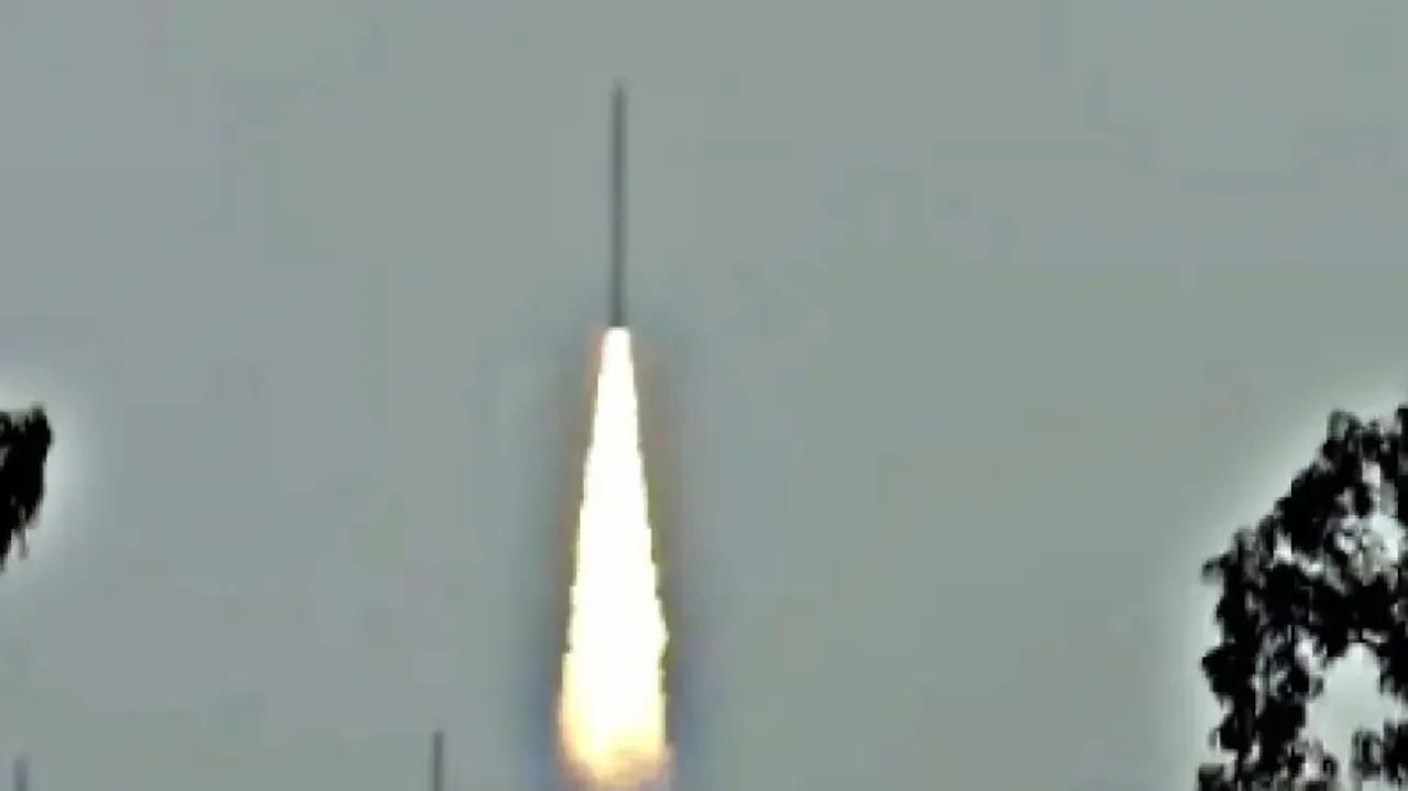 India's small rocket SSLV-D2 lifts off