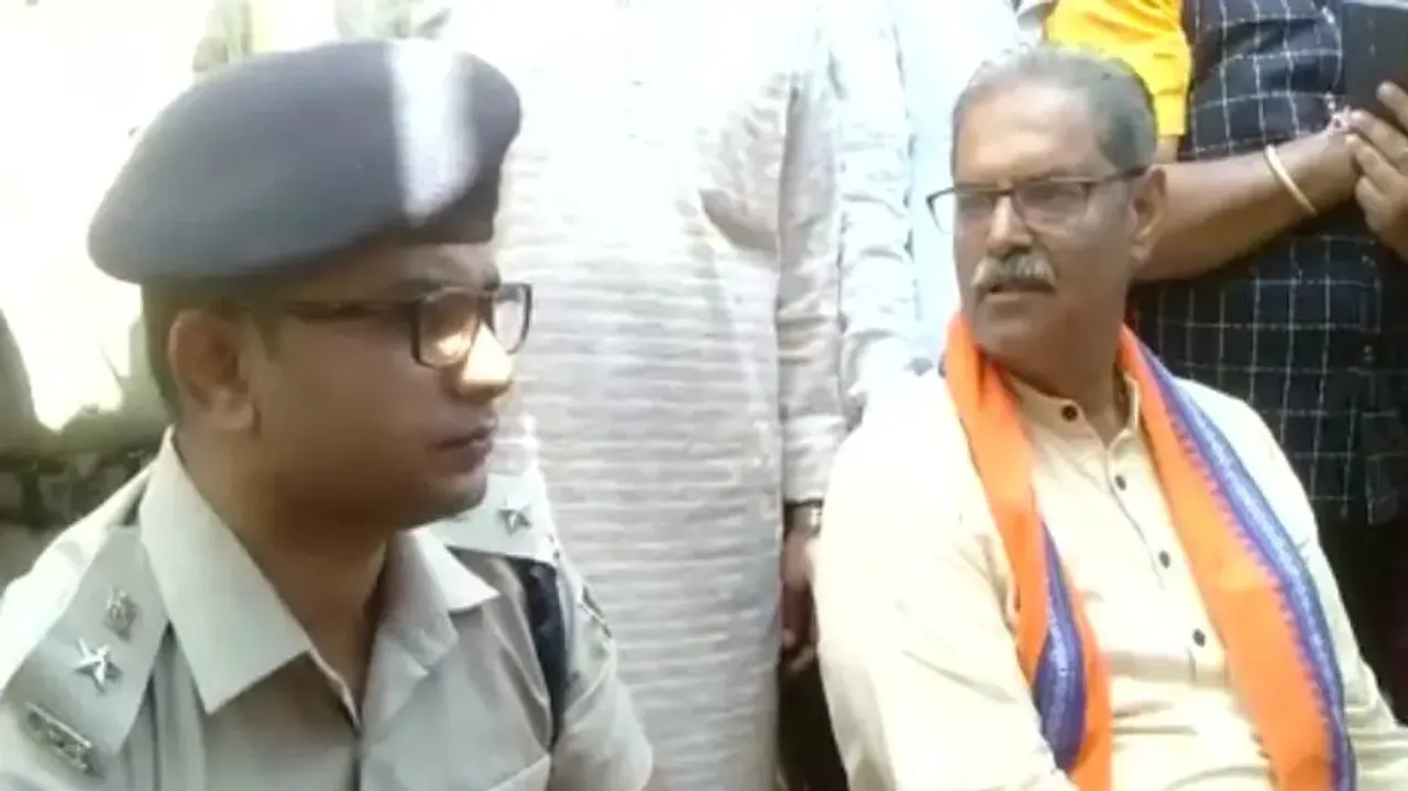 Video of verbal spat between BJP leader KV Singh Deo, Bolangir SP goes viral