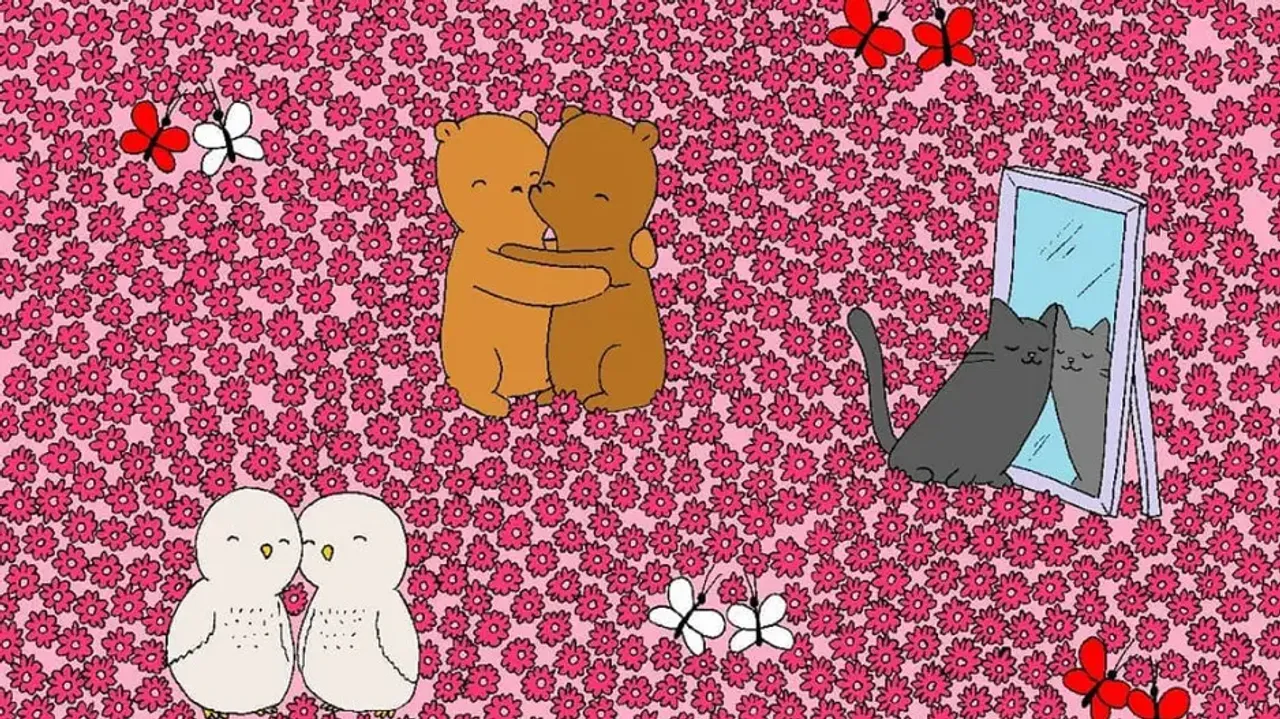 On Valentine's Day, spot the heart in this painting in 10 secs and prove your love