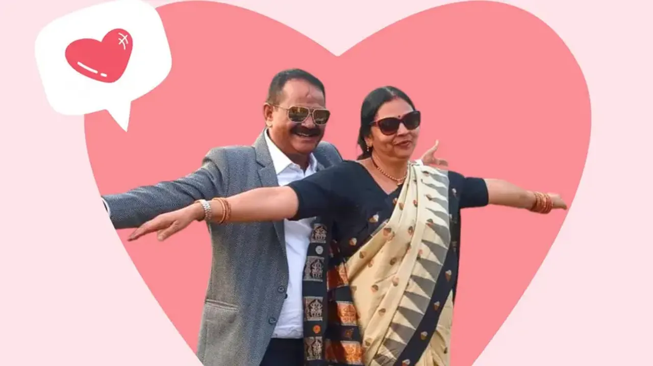 Taraprasad Bahinipati With Wife