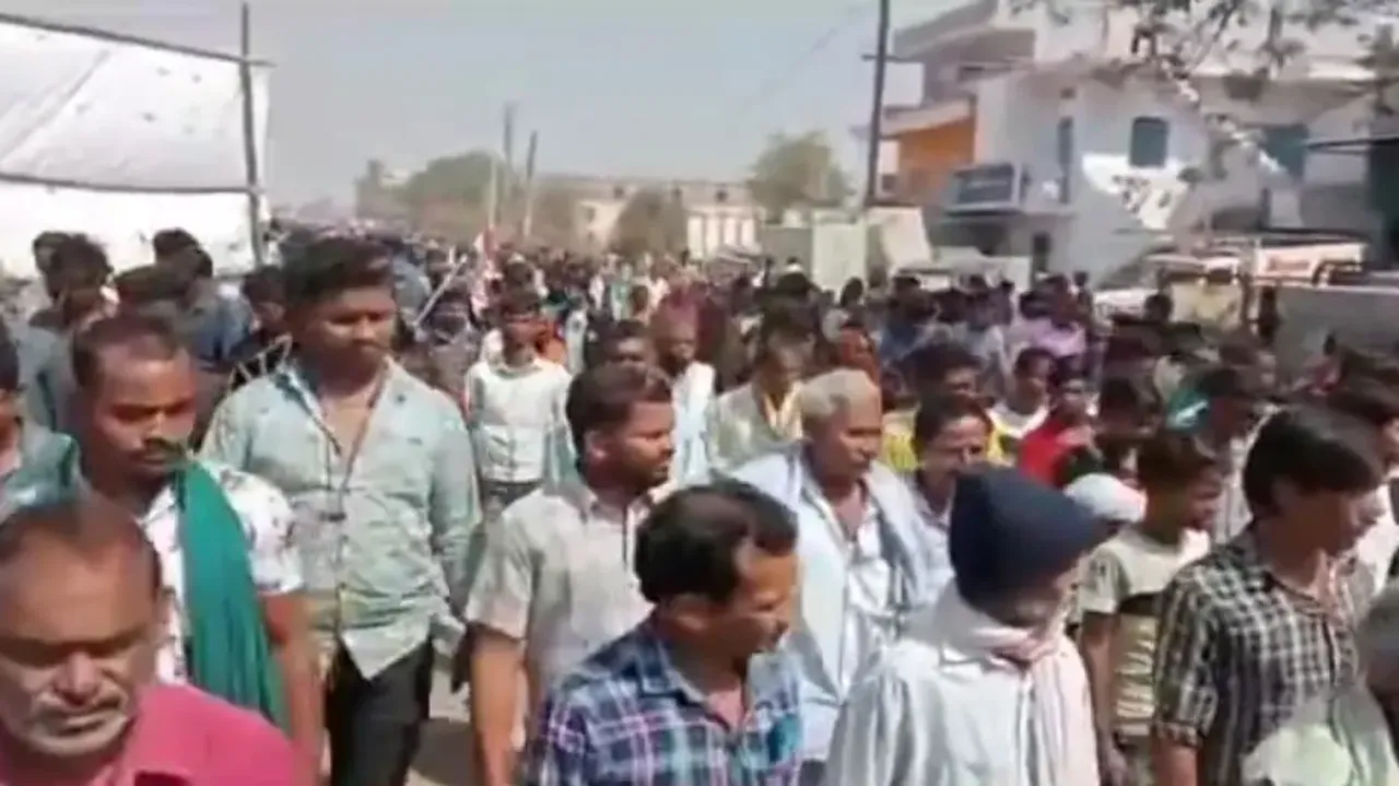 Congress Rally At Badchana