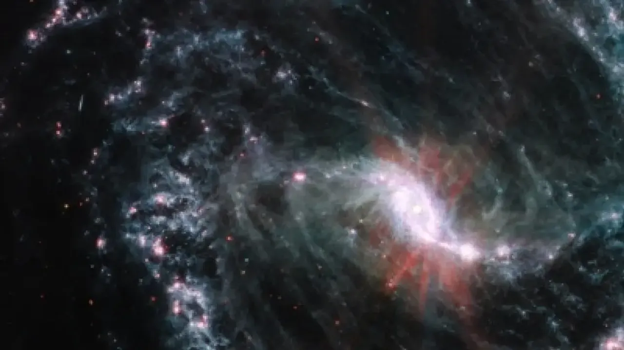 NASA's Webb telescope reveals network of gas, dust in nearby galaxies