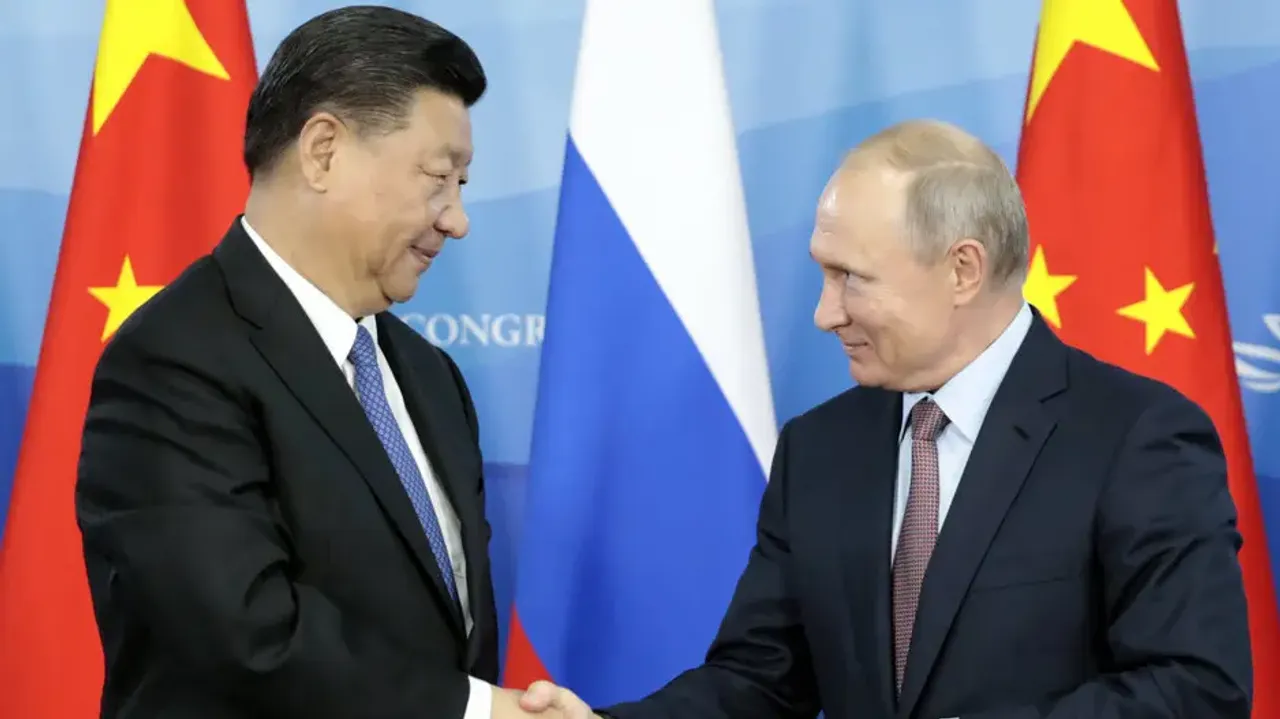 Xi Jinping and Putin 