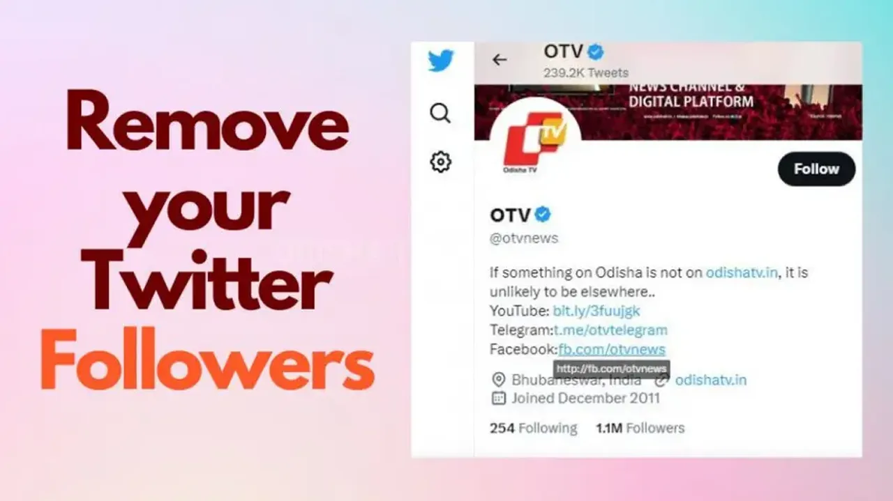 Remove your Twitter followers