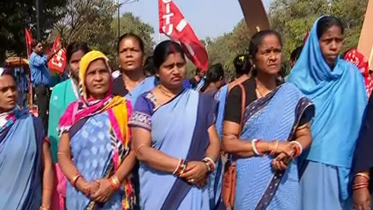 ASHA Worker Protest