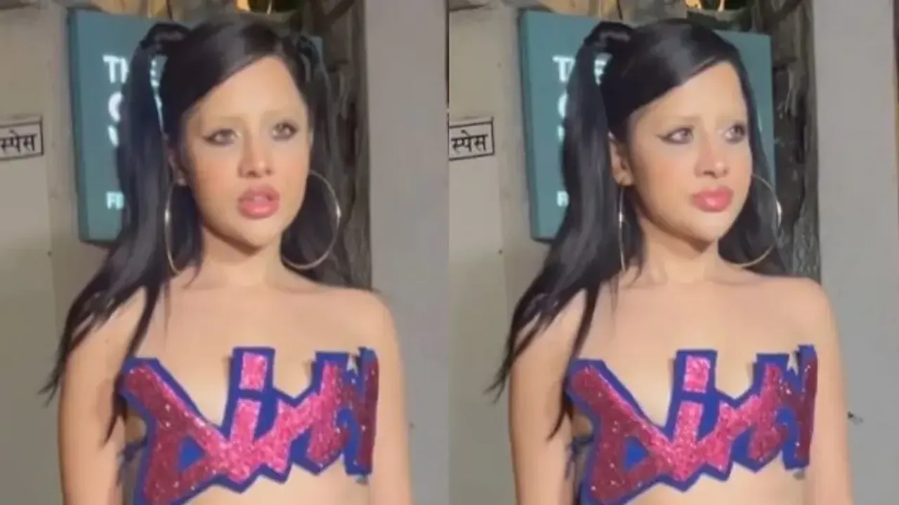 Urfi Javed turns ‘bhootni’ with bizarre makeup, netizens ask ‘eyebrows kahan gaye’