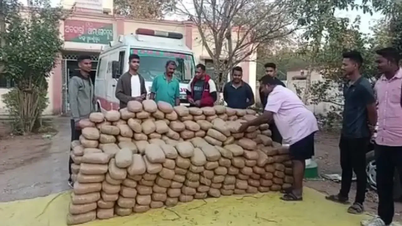 4 quintal ganja seized in Boudh