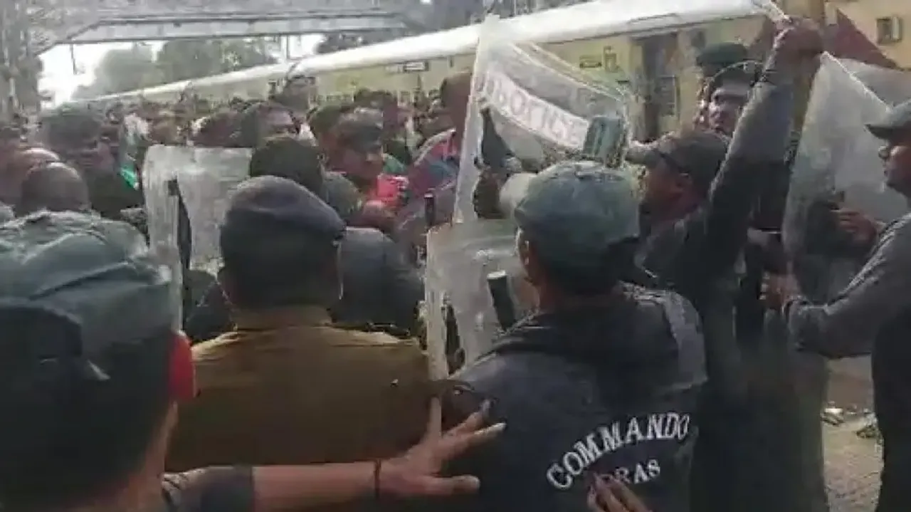Bamra Station clash