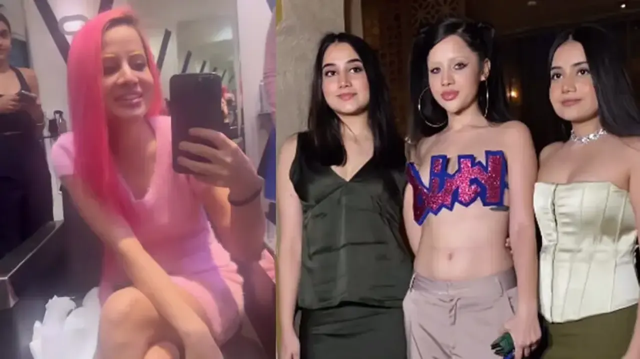 Urfi Javed dons whole new look after ‘bhootni’ avatar; introduces sister duo, watch