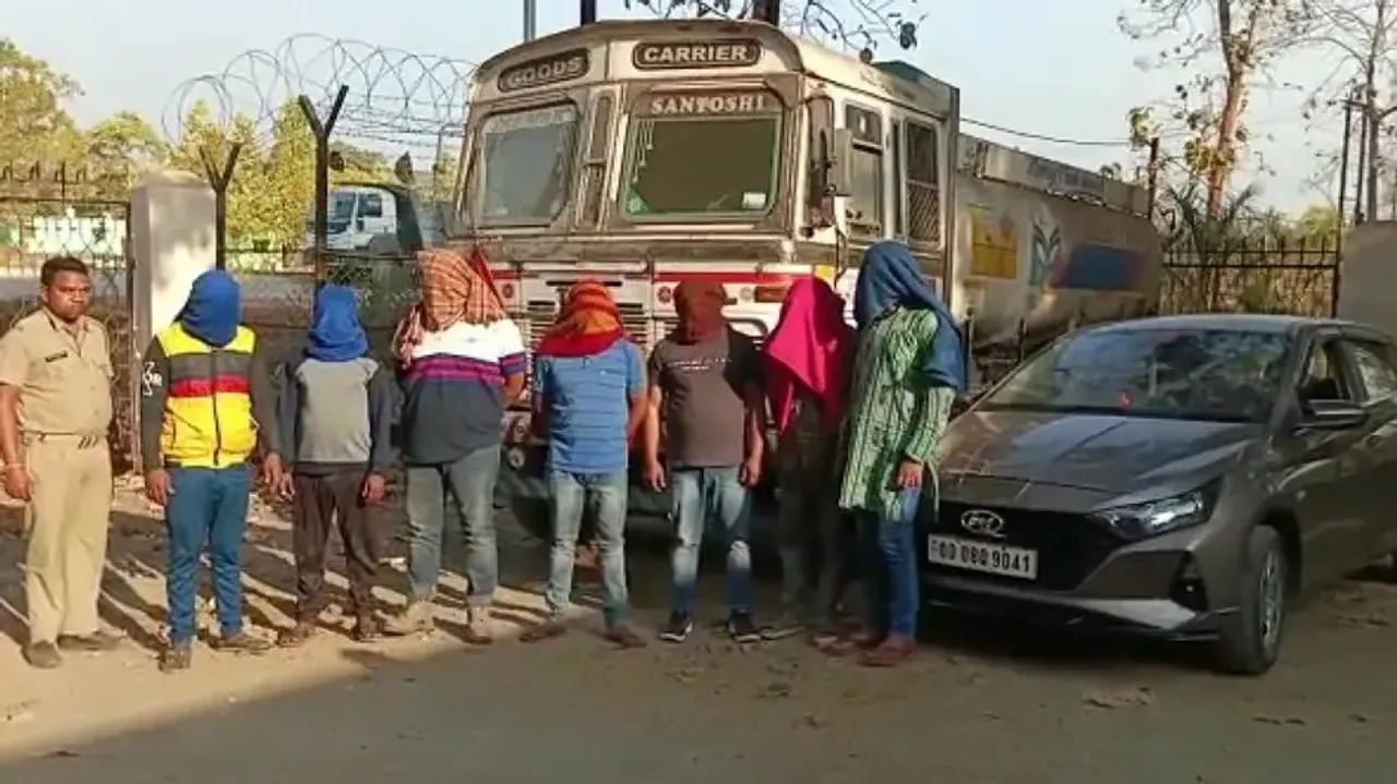Petrol pump owner among 7 arrested for stealing diesel worth Rs 26 lakh from IOCL pipeline in Sambal