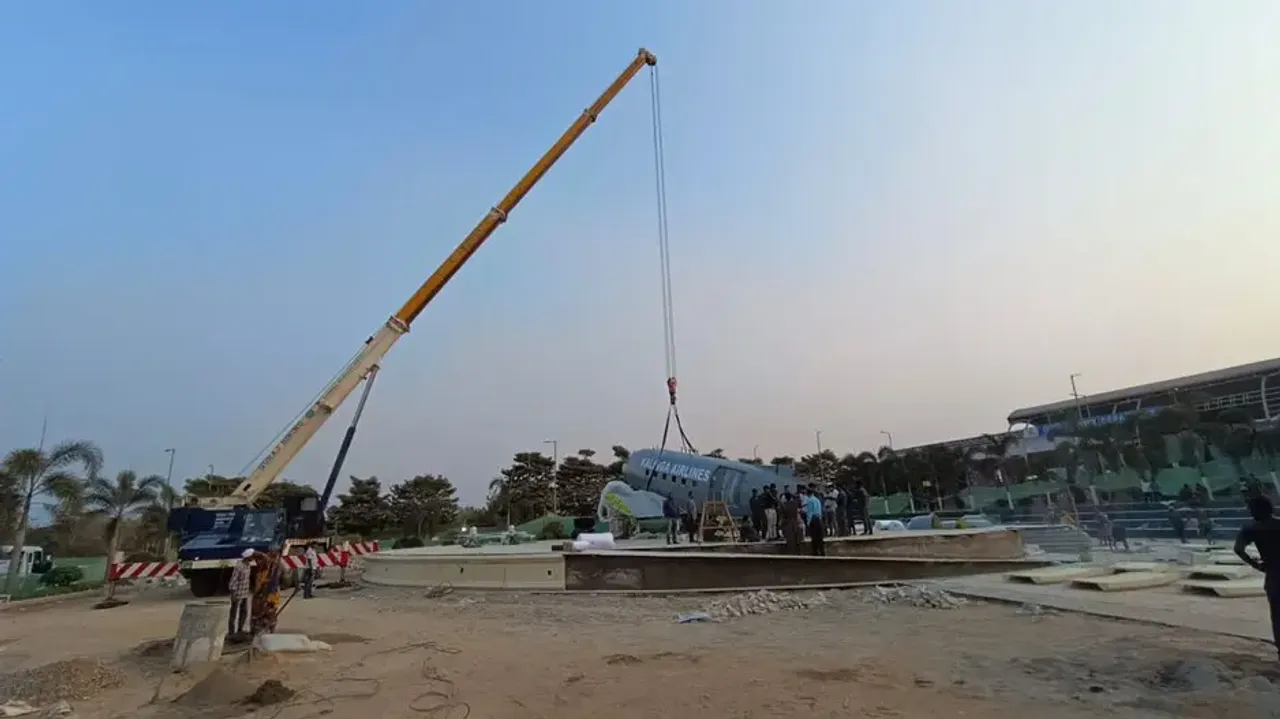 Biju Babu’s Dakota plane 