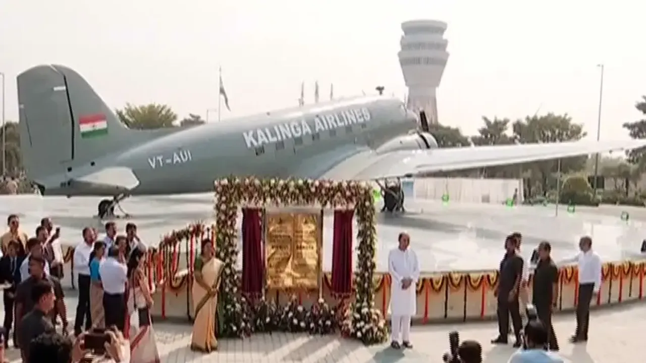 Iconic Dakota plane of Legendary Biju Patnaik dedicated to people of Odisha