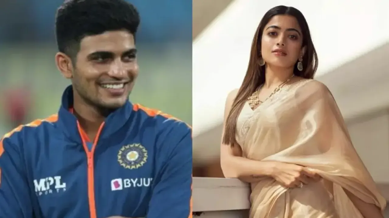 Subhman Gill, Rashmika Mandanna