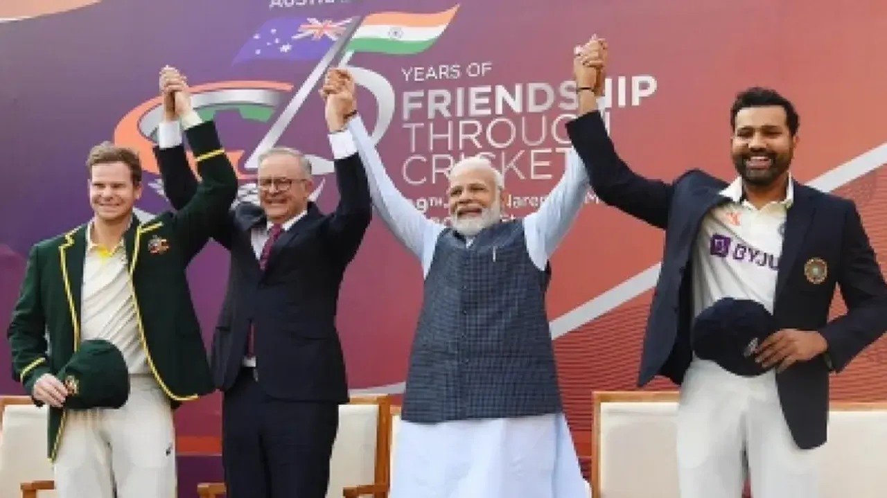 Rohit Sharma and Steve Smith receive special cap 