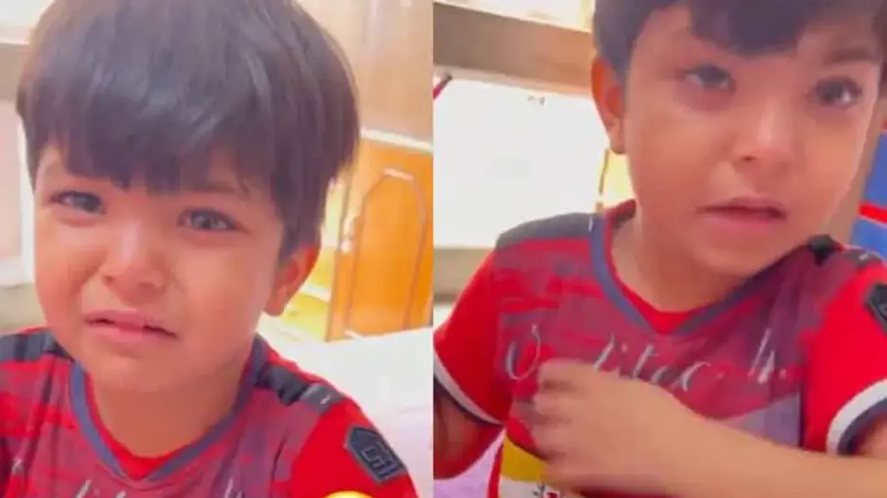 ’Padhai Karunga Buddha Ho Jaunga’, cries young boy while quarrelling with mom; watch