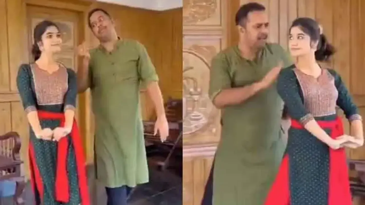 Father, daughter’s dance jugalbandi on Pushpa’s ‘Srivalli’ song winning hearts, watch